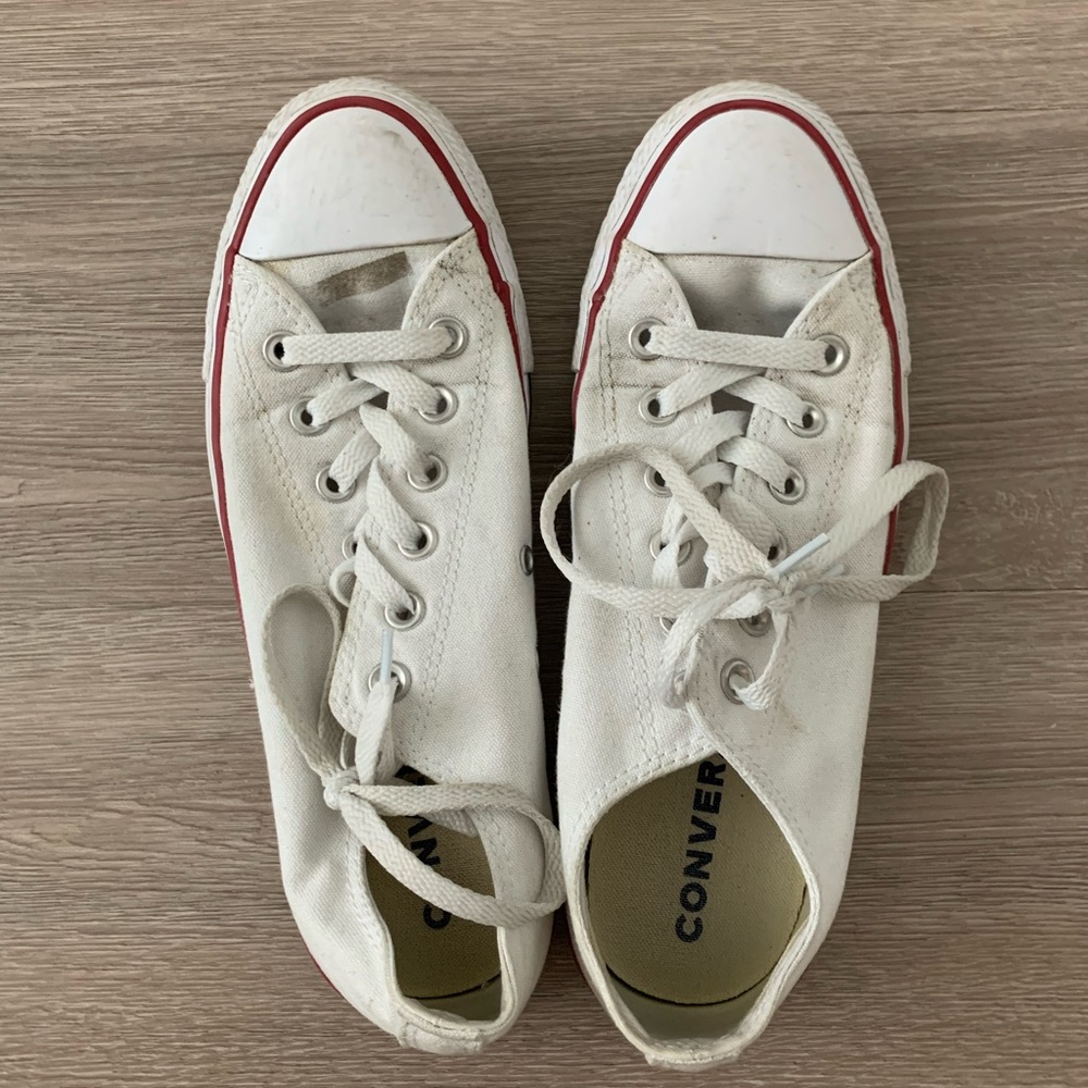 Converse Womens 8.5 Color White